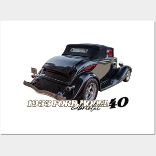 1933 Ford Model 40 Cabriolet Posters and Art